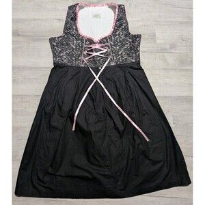 Vintage Landhaus Tyrol Lukas Dress Oktoberfest Dirndl EU 52 US 2XL Renaissance